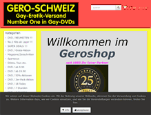 Tablet Screenshot of geroshop.ch